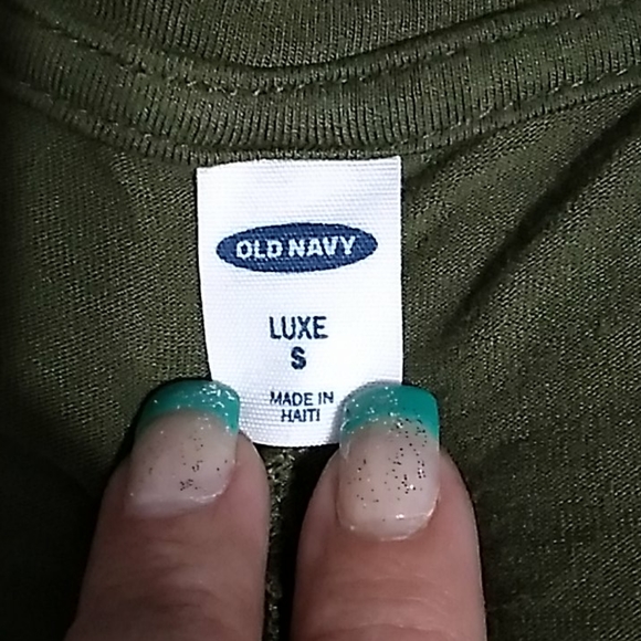 Old Navy army green tank - Picture 2 of 4